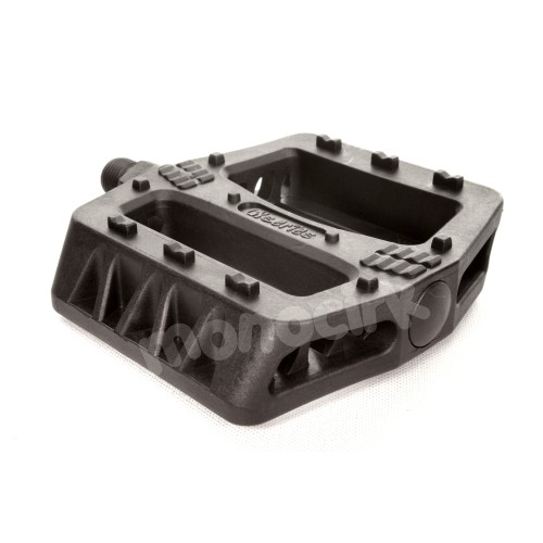 pédales BMX nylon noires cross, magasin monocycles cirque Nantes 44