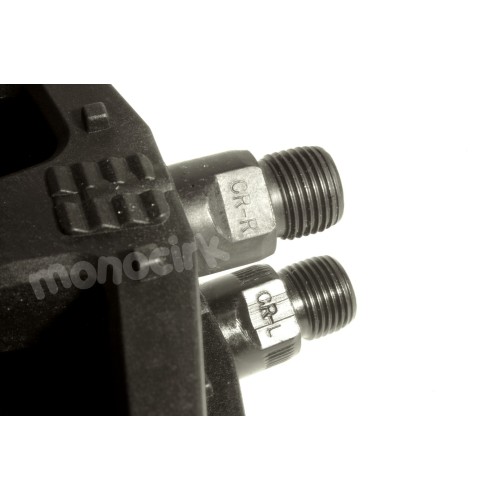 pédales BMX nylon noires cross, magasin monocycles cirque Nantes 44