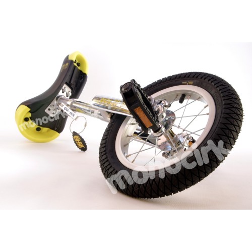 monocycle 12" Luxus QU-AX pour enfants 4 ans, clown. Magasin Nantes