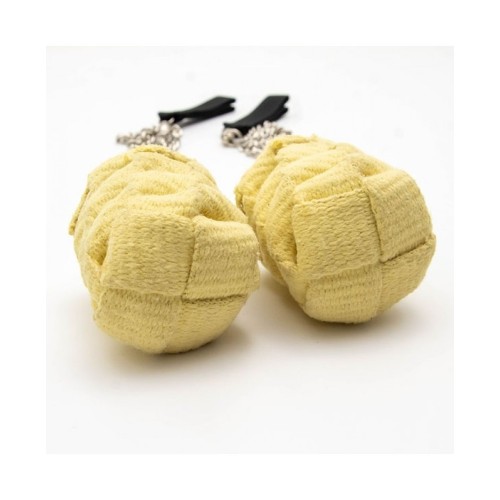 bolas feu MOONBLAZE tête kevlar 80mm, jonglerie, cirque, Nantes 44