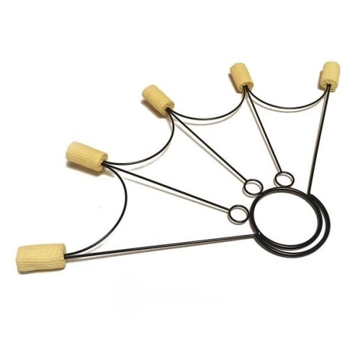 Paire éventails feu russes 5 branches, Nantes magasin cirque jonglerie