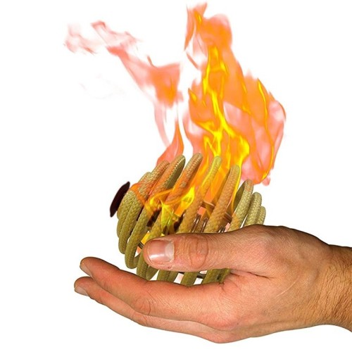 kit 3 balles feu spirales