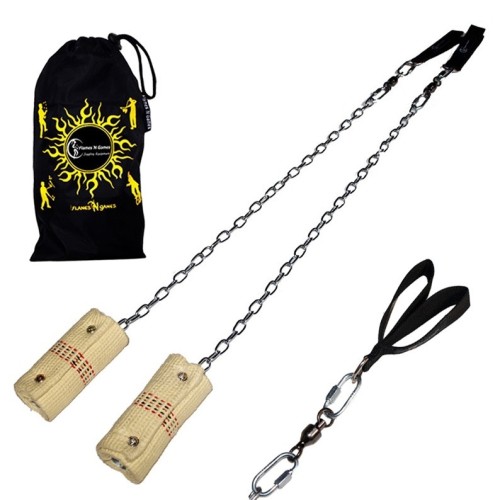 bolas feu simple tête kevlar 100mm FNG, magasin jonglerie Nantes 44