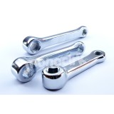 manivelles 89 à 152mm acier carrées