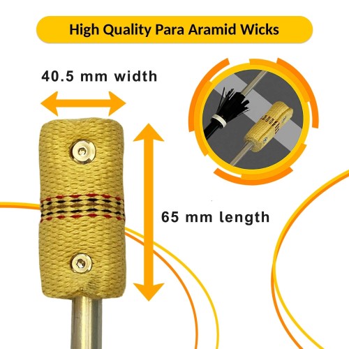staff feu contact démontable 140cm 900g, magasin jonglerie Nantes 44