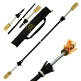 staff feu contact démontable 140cm 900g, magasin jonglerie Nantes 44