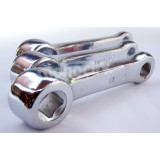 monocycle Nantes manivelles carrées en acier 89,102,114,127,152mm