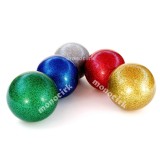 Balle jonglerie de scène pailletée 80mm France, magasin cirque Nantes