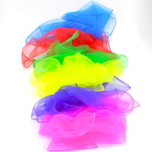 kit 3 grand foulards jonglerie 65cm, magasin articles cirque Nantes 44