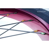 têtes de rayons 14G couleurs anodisées