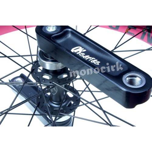 manivelles ISIS BlackZeroQ 125mm alu 7050, magasin Nantes monocycle