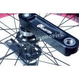 manivelles ISIS BlackZeroQ 125mm alu 7050, magasin Nantes monocycle