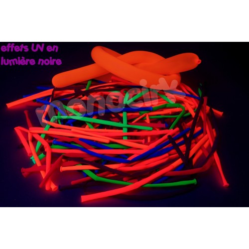 Qualatex ballon sculpture 260Q FLUO UV, magasin cirque Nantes Breizh