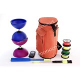 sac transport pour 2 grands diabolos, magasin Nantes cirque jonglerie