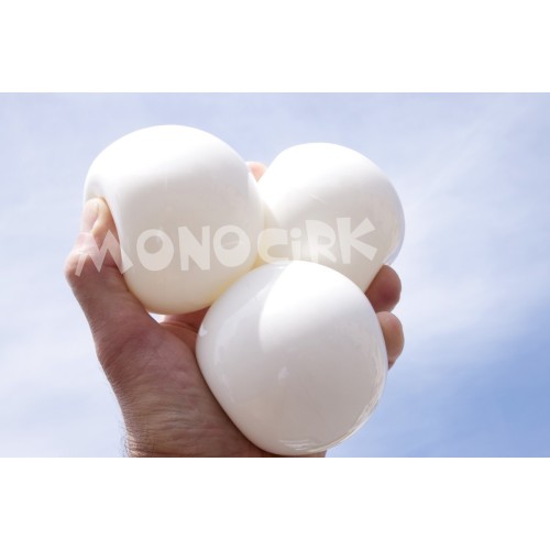 balle jonglerie Sil-X 78mm Light brillante 1/3 silicone, Nantes cirque