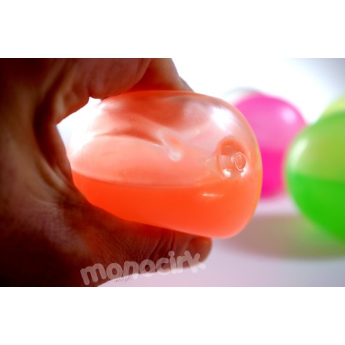 balle Play SIL-X IMPLOSION 75mm silicone fluo, magasin cirque Nantes