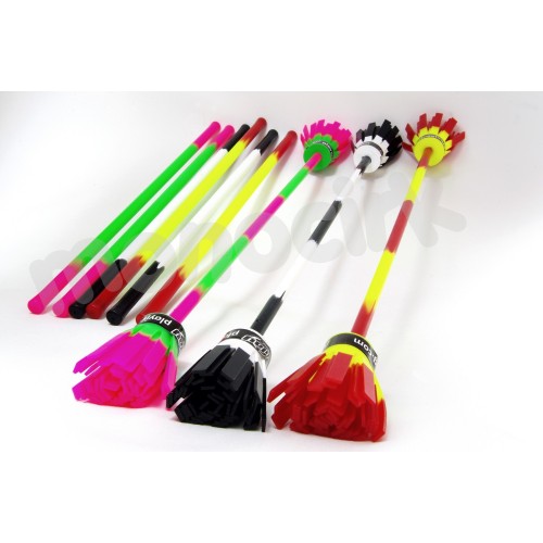 bâton du diable fleurs Power Flower silicone, magasin jonglerie Nantes