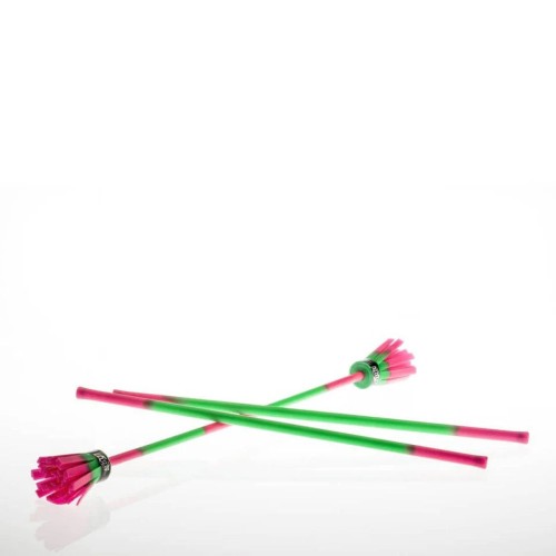bâton du diable fleurs Power Flower silicone, magasin jonglerie Nantes