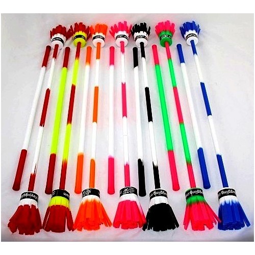 bâton du diable fleurs Power Flower silicone, magasin jonglerie Nantes