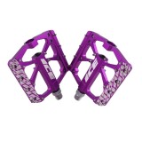 pédales ICE FAST aluminium anodisé violet