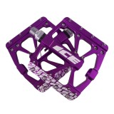 pédales aluminium violet anodisé ICE FAST, magasin Nantes monocycles