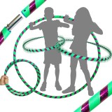 hula hoop cerceau pliable 85cm 500g, magasin cirque jonglerie qualité