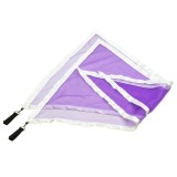 Grande poïs bolas drapeaux rouge-noir 92x67, magasin cirque Nantes