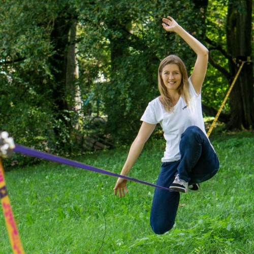 Slackline GIBBON BananaLama XL 25mx35mm, magasin Nantes cirque
