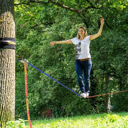 Slackline GIBBON BananaLama XL 25mx35mm, magasin Nantes cirque