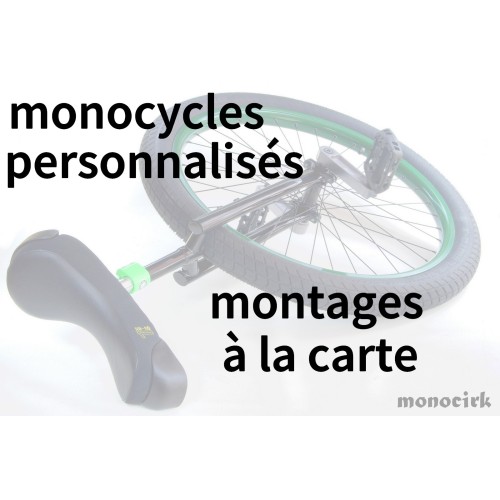 monocycles montages personnalisés