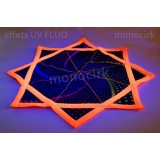 Dapo étoile StarFlyer fluo, magasin cirque Nantes jonglerie frisbee