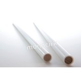 baguettes bâton du diable 45cm blanches