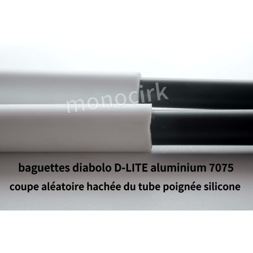 paire baguettes diabolo alu 7075 D-LITE Play, magasin jonglerie Nantes