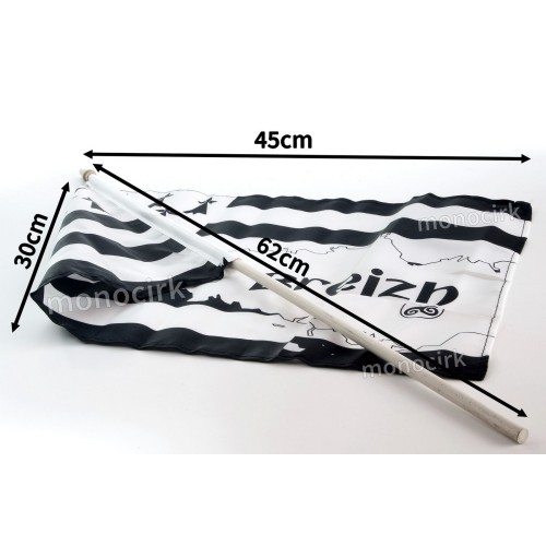drapeau breton Breizh Gwenn Ha Du 45x30, Nantes magasin cirque