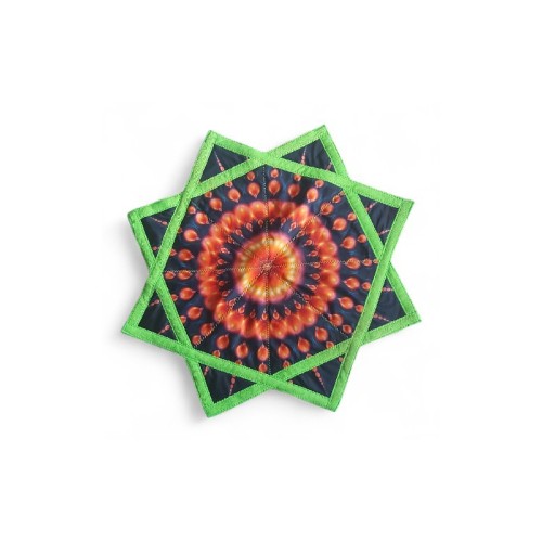 Dapo Star tissu vert