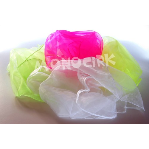 foulards FLUO à jongler 65x65, matériel cirque à Nantes jonglerie
