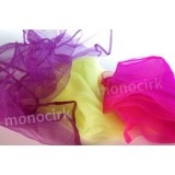 kit 3 mini foulards 40cm x 40cm (fluo)