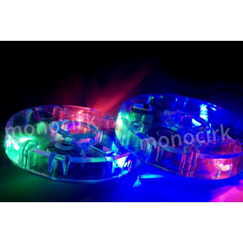 Kit lumineux 6 LED à visser pour diabolos, magasin cirque Nantes