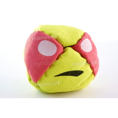 balle TSHAKA Ninja rouge-jaune fluo