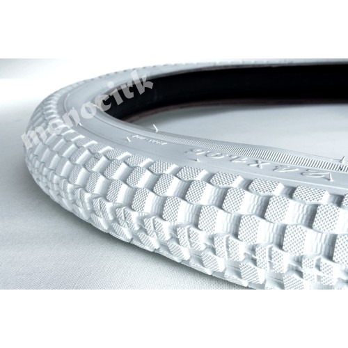 pneu KENDA 24x1,95 blanc, magasin cirque monocycles Nantes Breizh