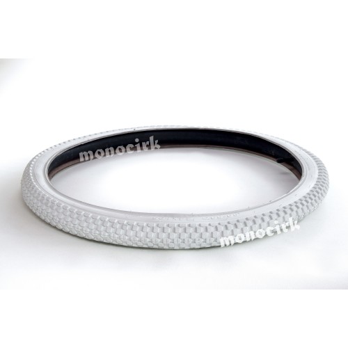 pneu KENDA 24x1,95 blanc, magasin cirque monocycles Nantes Breizh