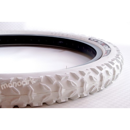 pneu TRY ALL KOXX Sticky  20x2.0 blanc, cirque monocycles Nantes 44