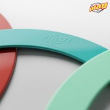 anneau jonglerie à lancer 32,7cm couleur pastel, magasin cirque Nantes